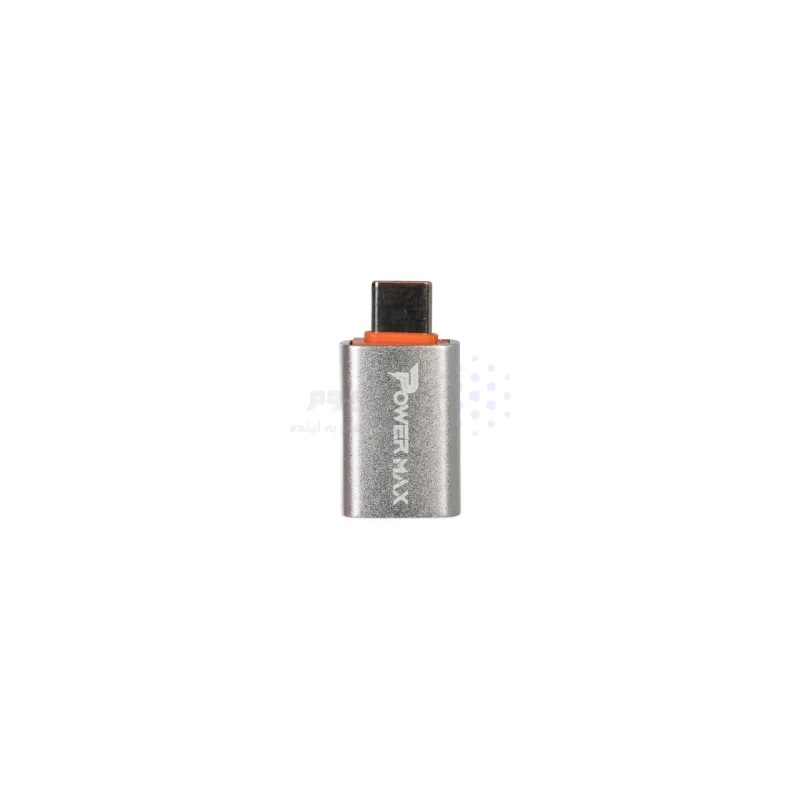 تبدیل Power Max Type-C To USB 120W - نقره ای - تصویر 3