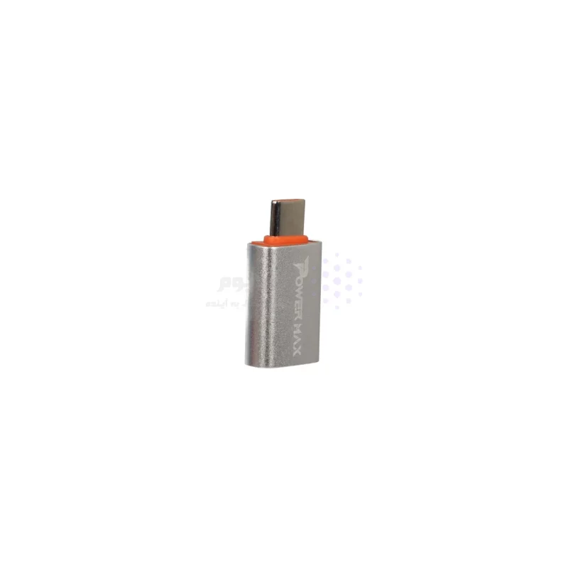 تبدیل Power Max Type-C To USB 120W - نقره ای - تصویر 4