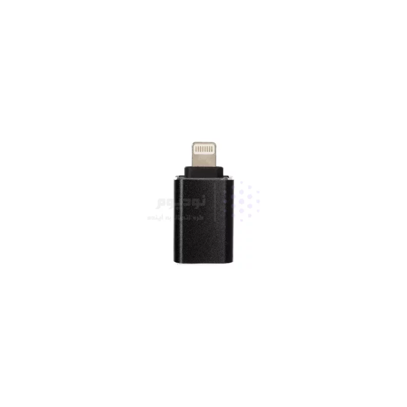 تبدیل USB3.0 OTG Lightning - مشکی - MMS - تصویر 3