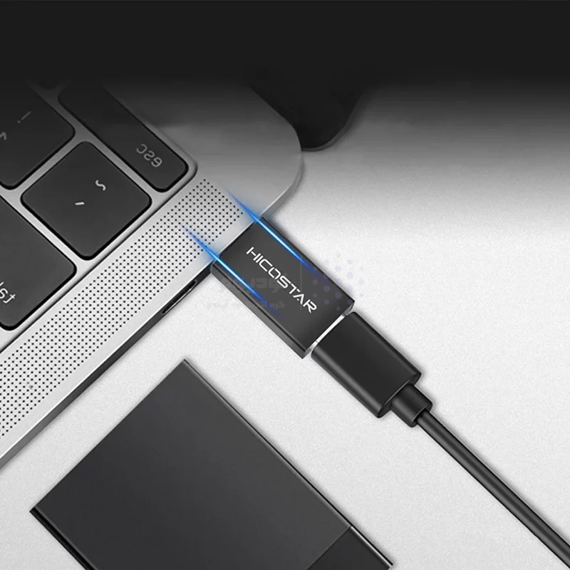 تبدیل Hicostar USB3.1 TO Type-C مدل T955C - مشکی - تصویر 3