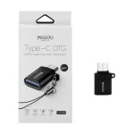 تبدیل yesido OTG Type-C مدل GS06 مشکی (گارانتی 18 ماه تعویض نیکان همراه)