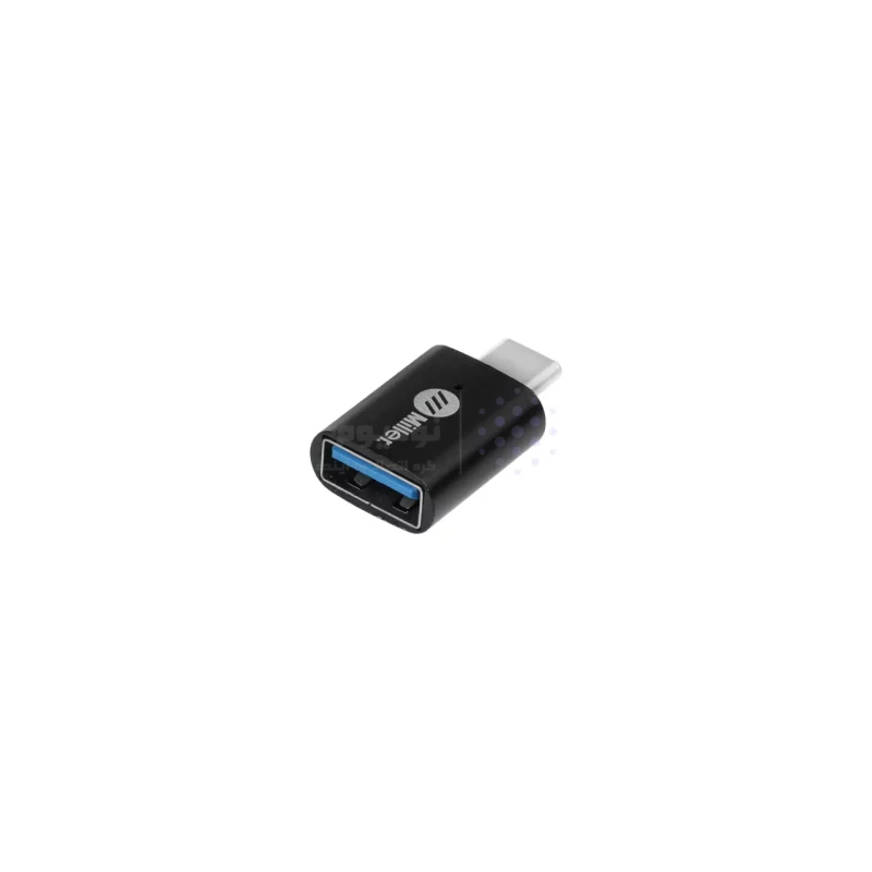 تبدیل Miller OTG Type-C TO USB مدل MO-202 - مشکی (گارانتی پارتیان پایا) - تصویر 3
