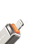 تبدیل Mcdodo OTG USB3.0 TO Lightning مدل OT-8600 - خاکستری (گارانتی متین) - تصویر 4