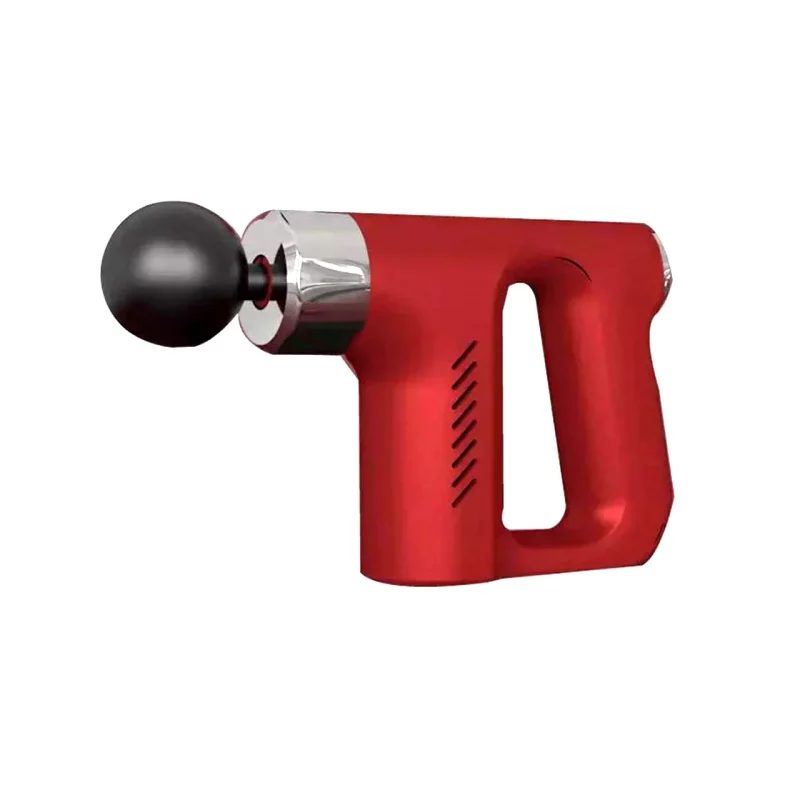 ماساژور شارژی تفنگی Massage Gun مدل KH-740 - قرمز - DST (گارانتی شش ماهه) - تصویر 2