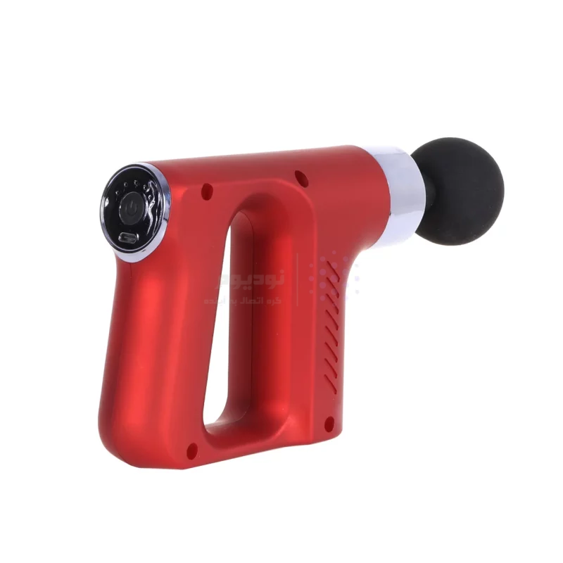 ماساژور شارژی تفنگی Massage Gun مدل KH-740 - قرمز - DST (گارانتی شش ماهه) - تصویر 4