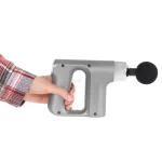 ماساژور شارژی تفنگی Massage Gun مدل KH-740 - نقره ای - DST (گارانتی شش ماهه) - تصویر 8