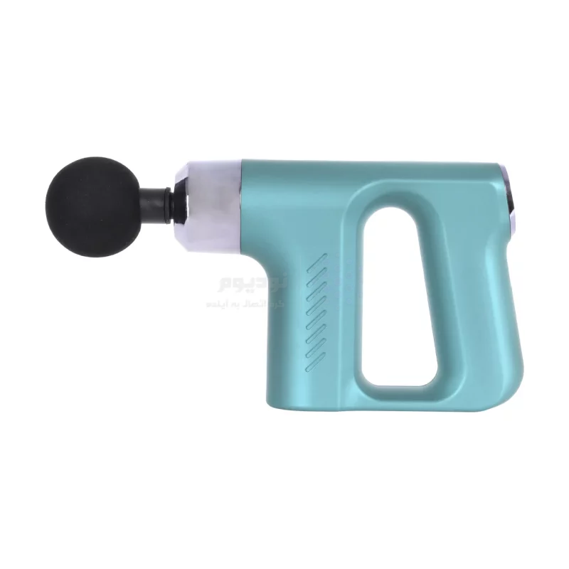 ماساژور شارژی تفنگی Massage Gun مدل KH-740 - سبزآبی - DST (گارانتی شش ماهه) - تصویر 3
