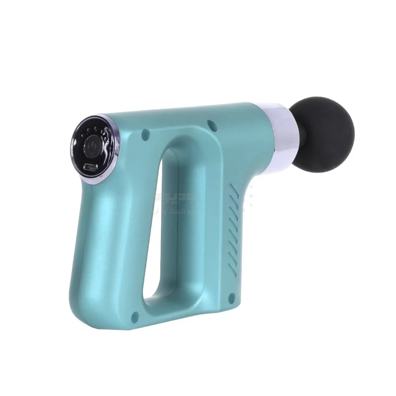 ماساژور شارژی تفنگی Massage Gun مدل KH-740 - سبزآبی - DST (گارانتی شش ماهه) - تصویر 4