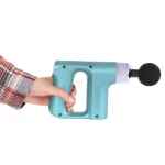 ماساژور شارژی تفنگی Massage Gun مدل KH-740 - سبزآبی - DST (گارانتی شش ماهه) - تصویر 8