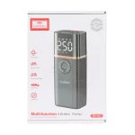 پمپ باد Earldom مدل ET-V4 - مشکی(دارای چراغ قوه و نمایشگر LED) - تصویر 11