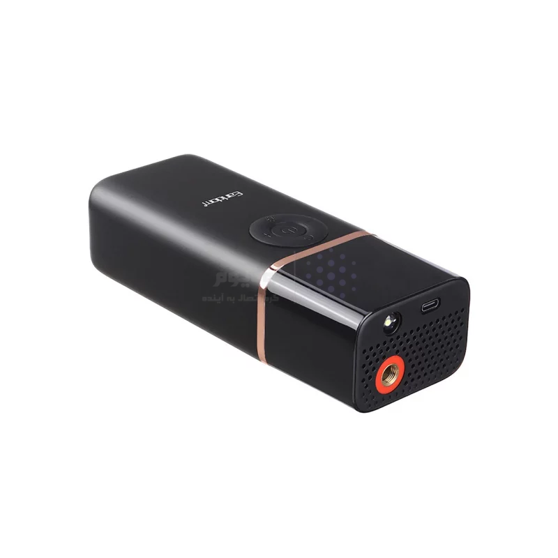 پمپ باد Earldom مدل ET-V4 - مشکی(دارای چراغ قوه و نمایشگر LED) - تصویر 4