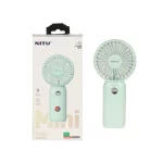 پنکه دستی قابل حمل Nitu مدل NF04 - سبز (گارانتی 18 ماه تعویض نیکان همراه)