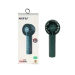 پنکه دستی قابل حمل Nitu مدل NF03 - سبز (گارانتی 18 ماه تعویض نیکان همراه)