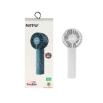 پنکه دستی قابل حمل Nitu مدل NF03 - سفید (گارانتی 18 ماه تعویض نیکان همراه)