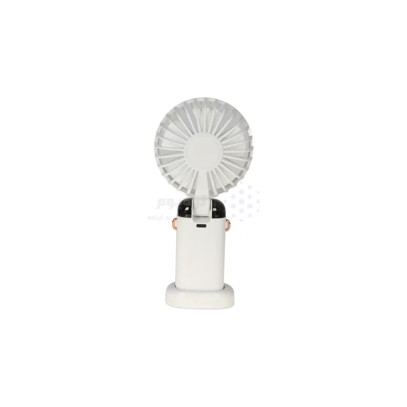 پنکه دستی قابل حمل پایه دار Okop مدل KP-F02 - سفید - تصویر 3