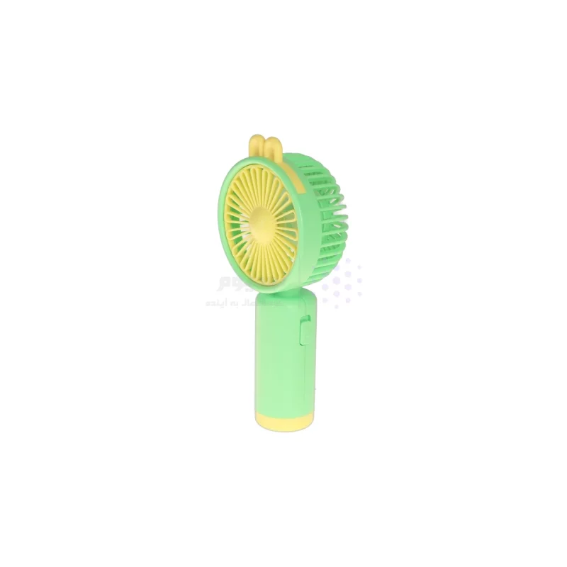 پنکه دستی قابل حمل مدل ZB104B - سبز روشن - تصویر 3
