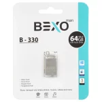 BEXO B-330 USB2.0 Flash Memory - 64GB (گارانتی داده پردازی آواتک) نقره ای