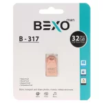 BEXO B-317 USB2.0 Flash Memory - 32GB (گارانتی داده پردازی آواتک) رزگلد