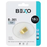 BEXO B-301 USB2.0 Flash Memory-16GB (گارانتی داده پردازی آواتک) طلایی