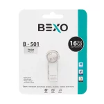 BEXO B-501 USB2.0 Flash Memory-16GB (گارانتی داده پردازی آواتک) نقره ای