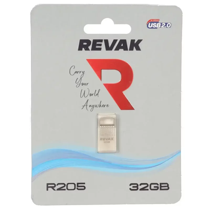 REVAK R205 USB2.0 Flash Memory - 32GB - نقره ای - تصویر 2