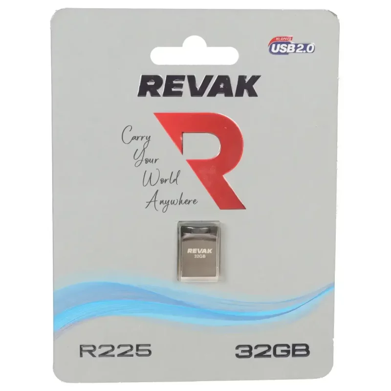 REVAK R225 USB2.0 Flash Memory - 32GB - مشکی - تصویر 2