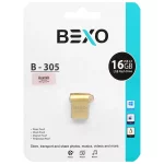 BEXO B-305 USB2.0 Flash Memory-16GB (گارانتی داده پردازی آواتک) طلایی