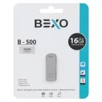 BEXO B-500 USB2.0 Flash Memory-16GB (گارانتی داده پردازی آواتک) نقره ای