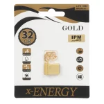 X-ENERGY Gold USB2.0 Flash Memory-32GB (گارانتی مادام العمر IPM)