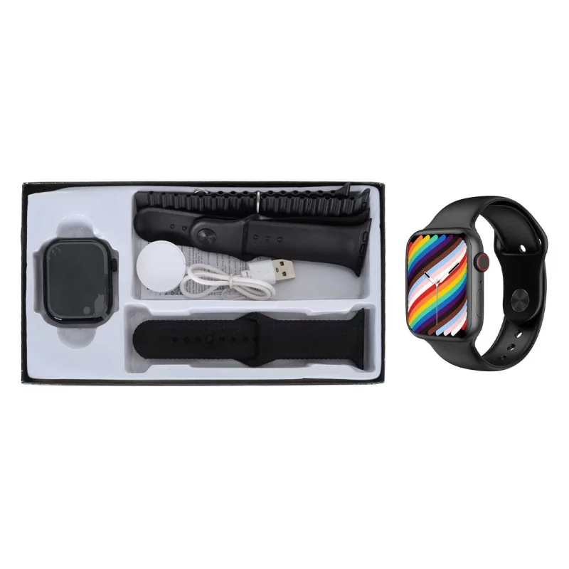 پک ساعت هوشمند teket مدل TX33 Pro Plus - مشکی - تصویر 2