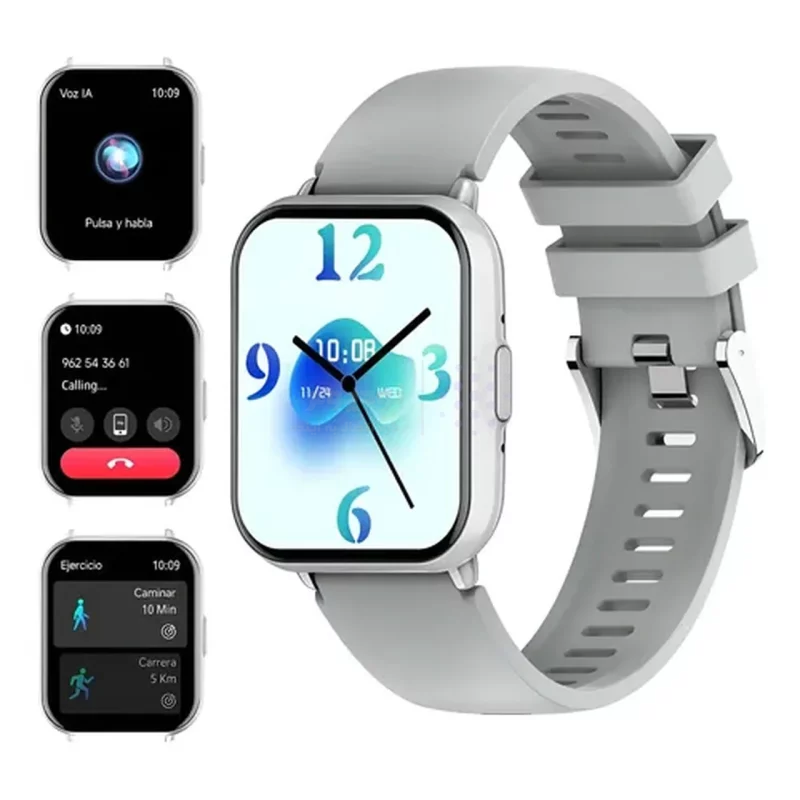 ساعت هوشمند Wiwu Smart Watch مدل SW09 - نقره ای (گارانتی شش ماهه شرکتی) - تصویر 3