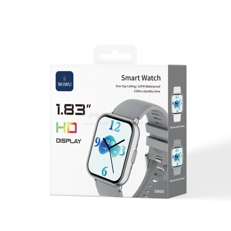 ساعت هوشمند Wiwu Smart Watch مدل SW09 - نقره ای (گارانتی شش ماهه شرکتی) - تصویر 5