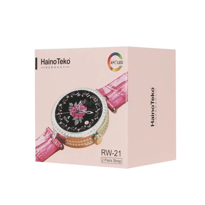ساعت هوشمند Haino Teko مدل RW-21 - رزگلد - BSA - تصویر 3