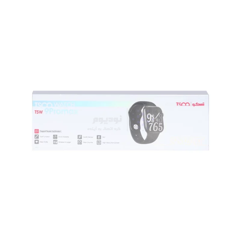 ساعت هوشمند TSCO مدل TSW 9 ProMax - مشکی (گارانتی 12 ماهه تسکو) - تصویر 3