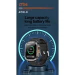 ساعت هوشمند Crbe مدل Apollo - مشکی (گارانتی یکساله PMC) - تصویر 6