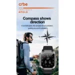 ساعت هوشمند Crbe مدل Apollo - مشکی (گارانتی یکساله PMC) - تصویر 7