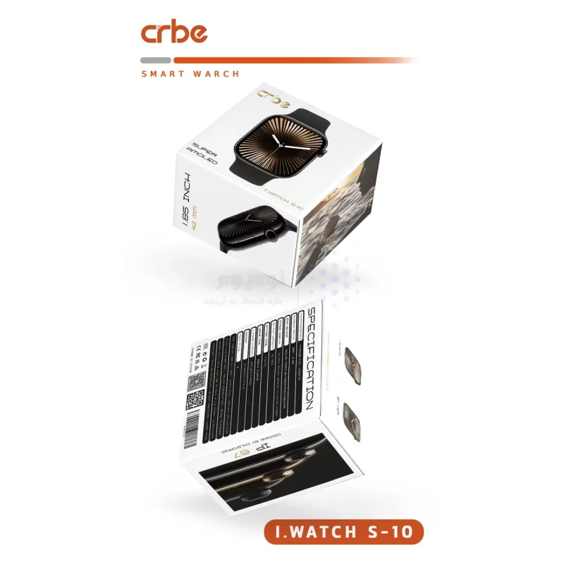 ساعت هوشمند Crbe مدل I-Watch S-10 - مشکی (گارانتی یکساله PMC) - تصویر 7