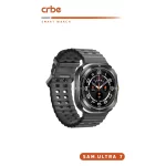 ساعت هوشمند Crbe مدل Sam Ultra 7 - مشکی (گارانتی یکساله PMC) - تصویر 8
