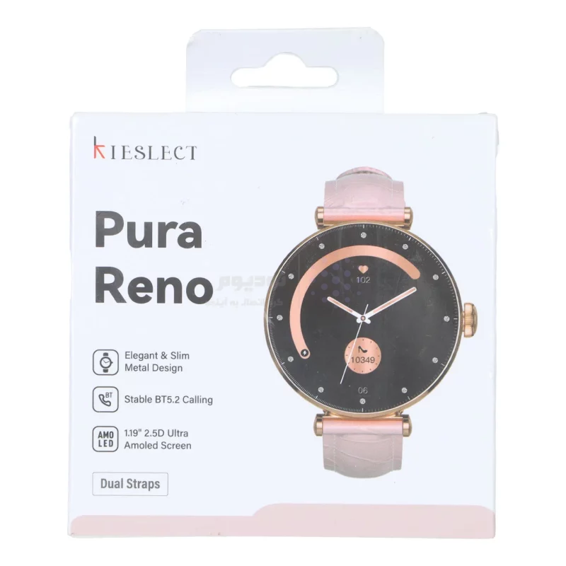 ساعت هوشمند Kieslect مدل Pura Reno - طلایی (گارانتی شش ماهه شرکتی) - تصویر 3