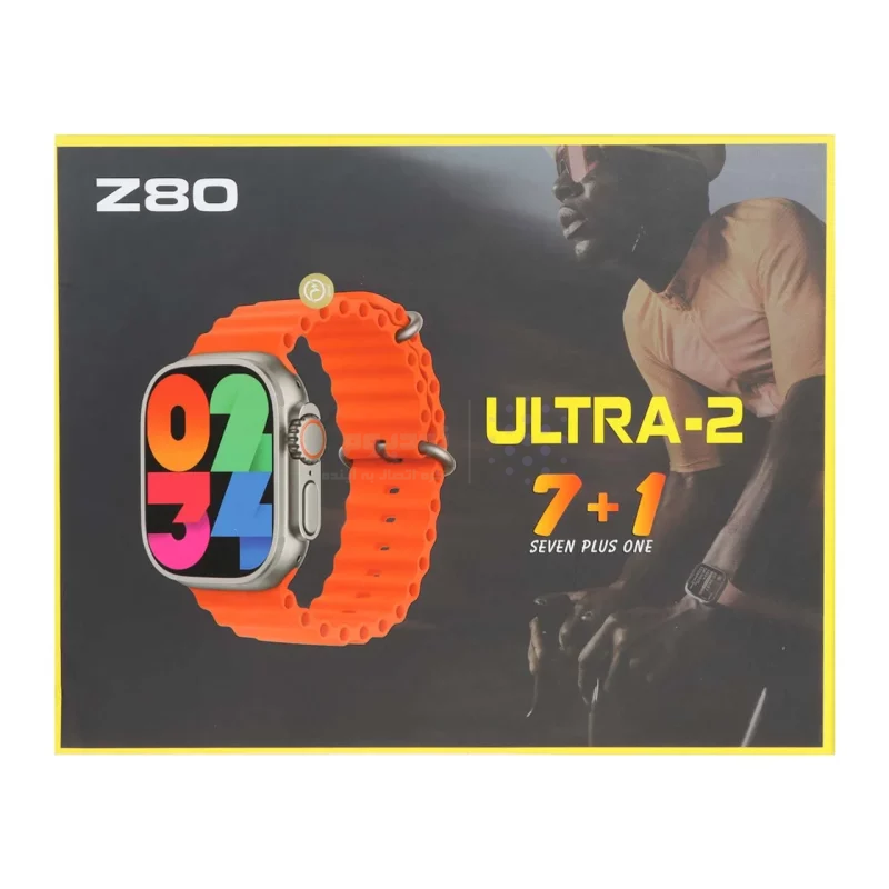 ساعت هوشمند مدل Z80 Ultra-2 - نقره ای - MN - تصویر 4