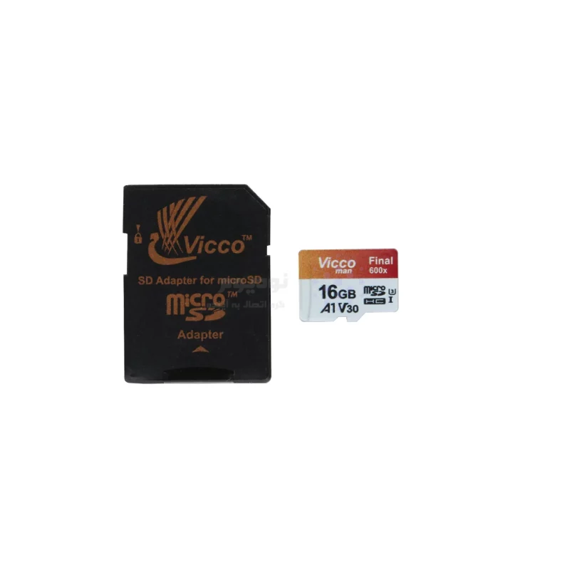 Viccoman Final 600X microSDHC & adapter UHS-I U3 Class 10-90MB/s-16GB - تصویر 3