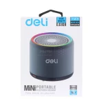 اسپیکر بی سیم Deli مدل SL1 - مشکی - تصویر 8