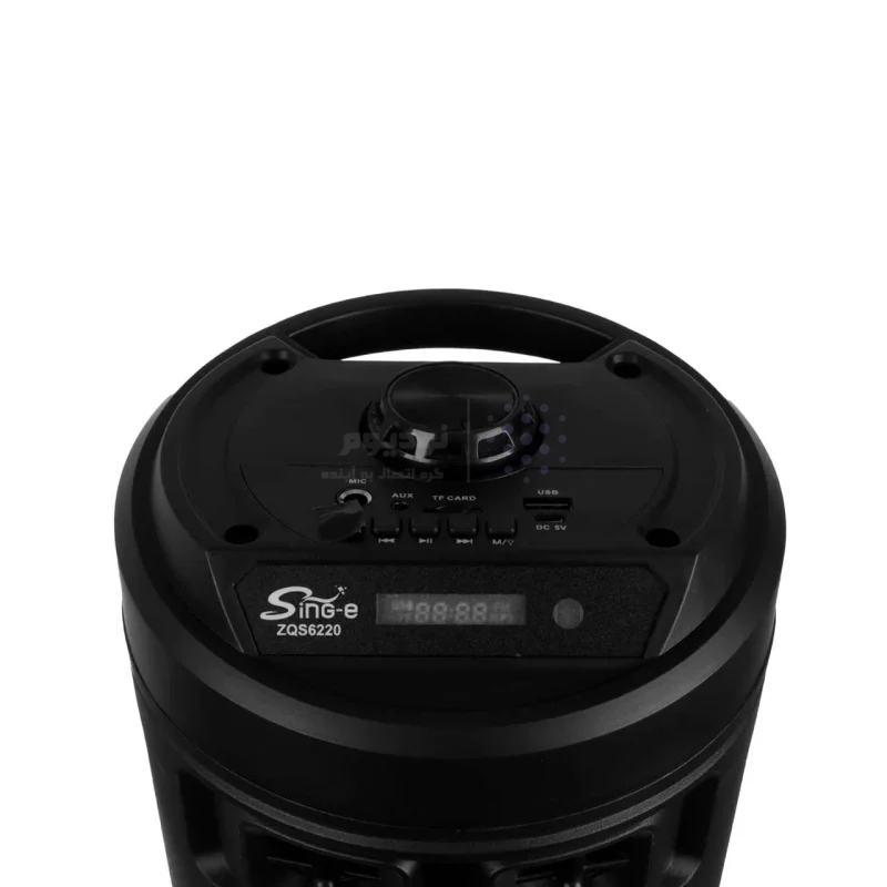 اسپیکر 20W بی سیم SinG-e مدل ZQS-6220 - مشکی - تصویر 4