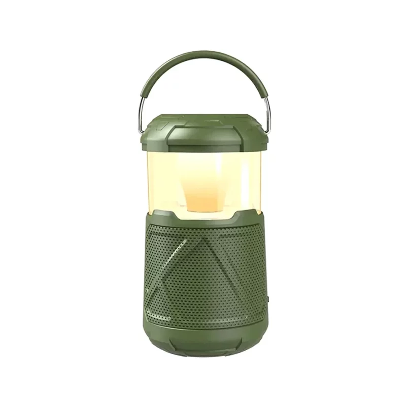 اسپیکر بی سیم شارژی 20 وات ProOne مدل PSB4905 - سبز (دارای قابلیت پاوربانک و فانوس همراه) - تصویر 2