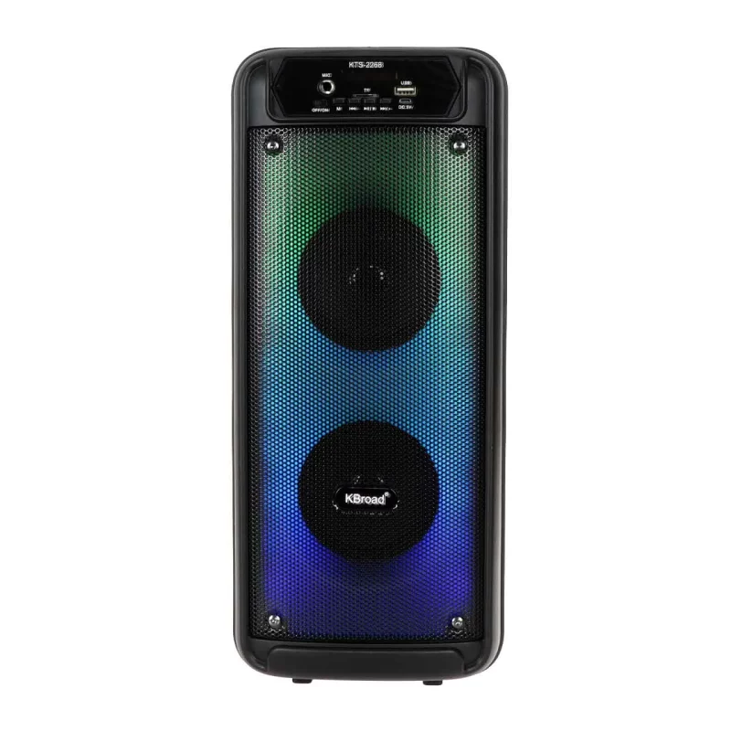 اسپیکر 20W بی سیم BIG SOUND مدل KTS-2268 - مشکی - تصویر 2
