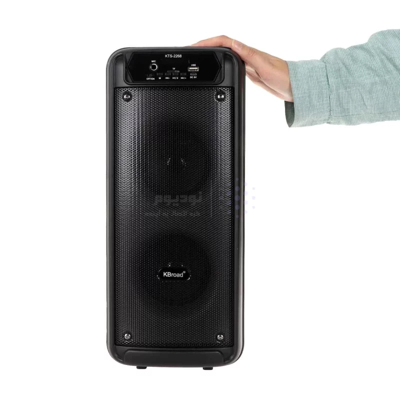 اسپیکر 20W بی سیم BIG SOUND مدل KTS-2268 - مشکی - تصویر 5