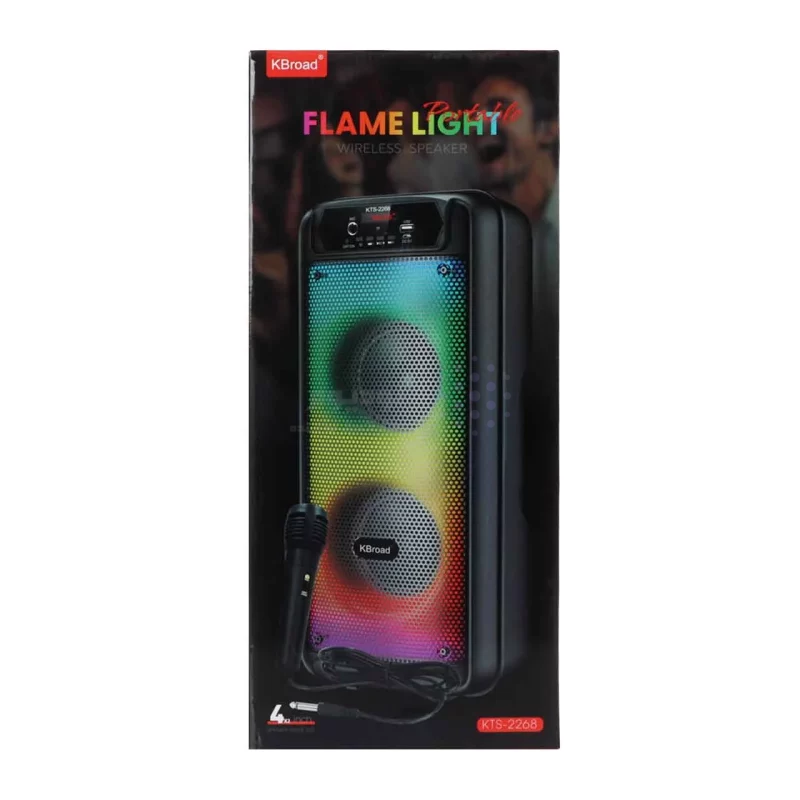 اسپیکر 20W بی سیم BIG SOUND مدل KTS-2268 - مشکی - تصویر 8