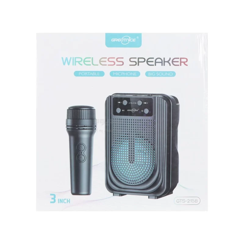 اسپیکر بی سیم GreatNice مدل GTS-2158 - مشکی - تصویر 10
