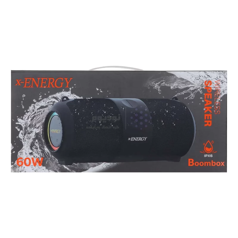 اسپیکر بی سیم X-Energy مدل BoomBox - مشکی (گارانتی IPM) - تصویر 10
