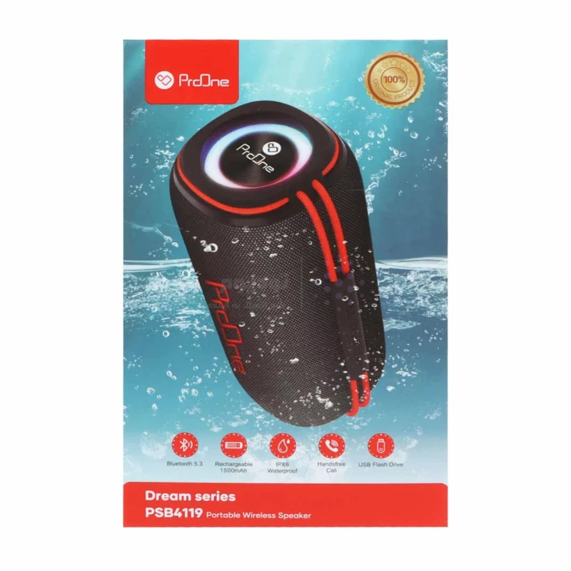 اسپیکر پرتابل ProOne مدل PSB4119 - مشکی - تصویر 14